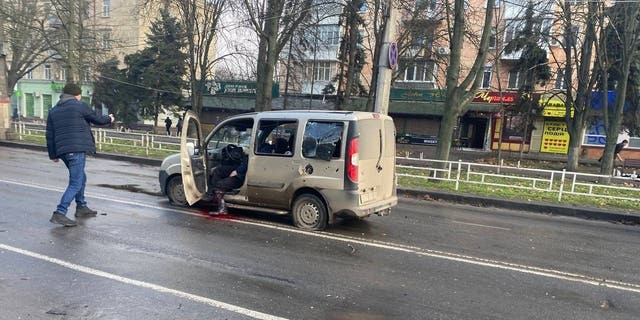 Ukrainian President Volodymyr Zelenskyy shared photos of a Christmas Eve missile strike in the city of Kherson. Officials are reporting that the attack resulted in seven fatalities. 