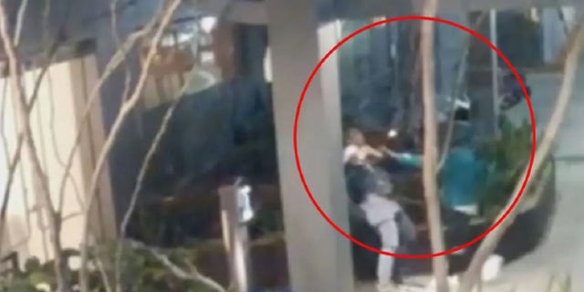 Suspects held a victim at gunpoint in a Los Angeles follow-home robbery and demanded his watch, police said.
