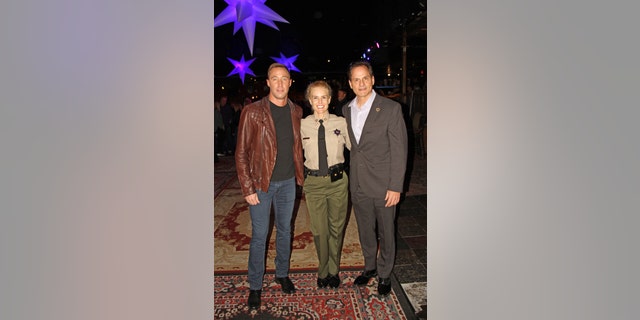 "Days of our Lives" star Kyle Lowder was honored to help the sheriff's recruits at the fundraiser hosted by The Canyon Club.