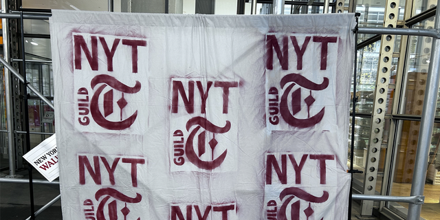 Hundreds of New York Times staffers went on strike on Thursday.