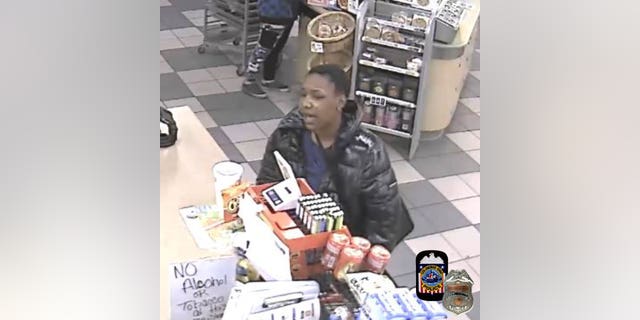 Nalah Jackson is suspected of kidnapping 5-month-old Kasson Thomas in Columbus, Ohio, on Dec. 19, 2022. Surveillance video captured her at a gas station in Huber Heights afterward.
