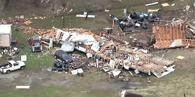 Los tornados en el norte de Texas destruyeron varias casas y propiedades. 