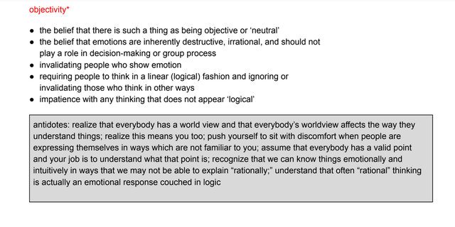 PESB’s presentation dispelled the "belief that there is such a thing as being objective or ‘neutral.'"