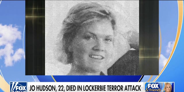 22-year-old British nurse Jo Hudson was killed on Dec. 21, 1988 in the Lockerbie terror attack on board Pam Am flight 103.