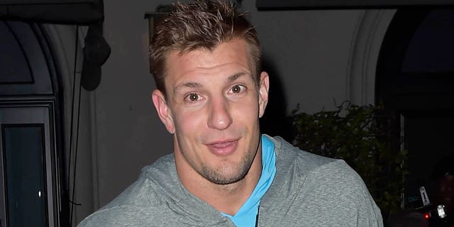 Rob Gronkowski is seen on December 14, 2022 in Los Angeles, California.