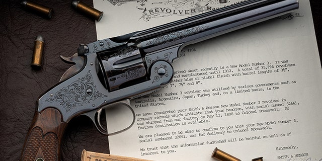 Theodore Roosevelt’s Smith & Wesson revolver fetches nearly $1 million ...