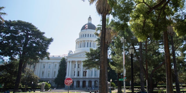 The California State Capitol on Sunday, July 17, 2022, in Sacramento, California.
