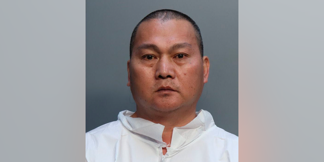 This photo provided by the Miami-Dade Corrections &amp; Rehabilitation Department shows Wu Chen, the suspect in the weekend killings of four people at a marijuana farm in Oklahoma.