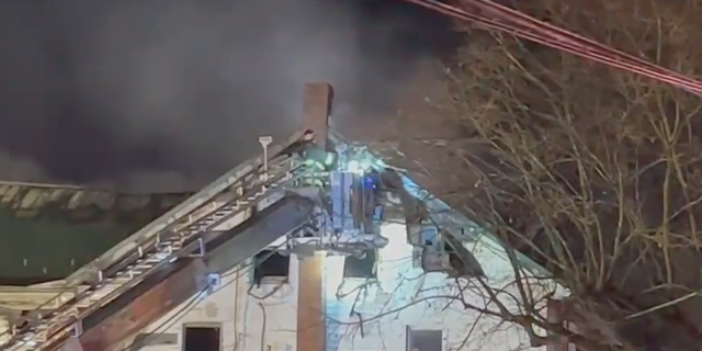 Pennsylvania firefighters die fighting three-alarm blaze.