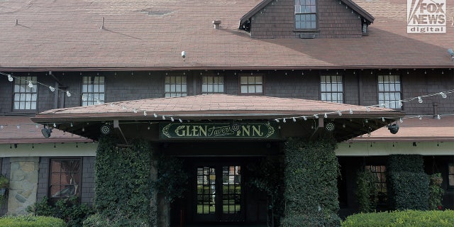 General views of Glen Tavern Inn in Santa Paula, California where Sharon Osbourne fell ill while filming.