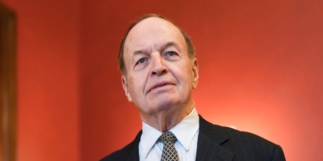 Sen. Richard Shelby, R-Ala., in his Capitol Hill office in Washington Nov. 29, 2022. Shelby, the top Republican on the Senate Appropriations Committee, is retiring after 35 years in the Senate. 