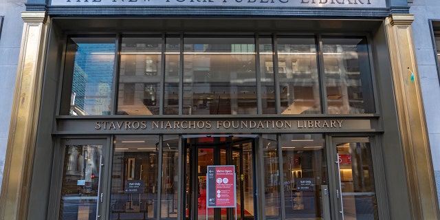 The Stavros Niarchos Foundation Library in Midtown Manhattan.