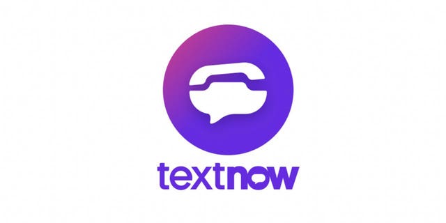 Emblem of the Textnow app.