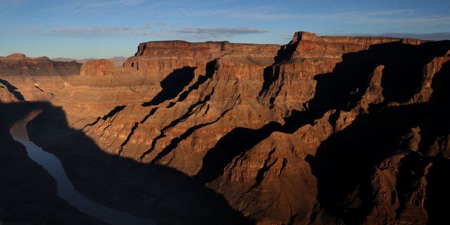 The 56-year-old man was on a day hike to the Colorado River, officials said.