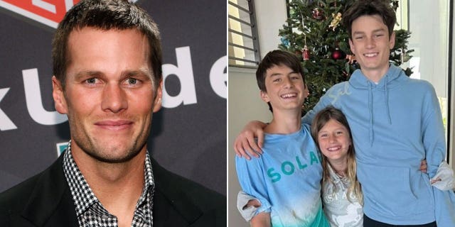 Tom Brady and Gisele Bündchen share two children, Vivian and Benjamin. Brady shares Jack with ex-girlfriend Bridget Moynahan.