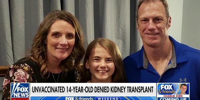 Yulia Hicks, a 14-year-old girl, reportedly has been denied a kidney transplant by a hospital because she is unvaccinated for COVID-19.