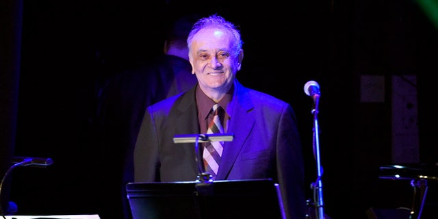 FILE - Angelo Badalamenti performs at the David Lynch Foundation Music Celebration on April 1, 2015, in Los Angeles.