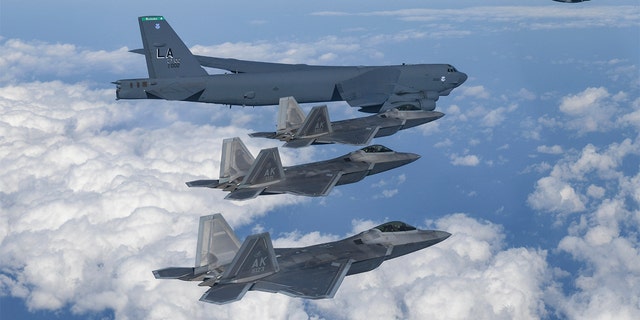 The US, Japanese and South Korean militaries conduct numerous joint operations.