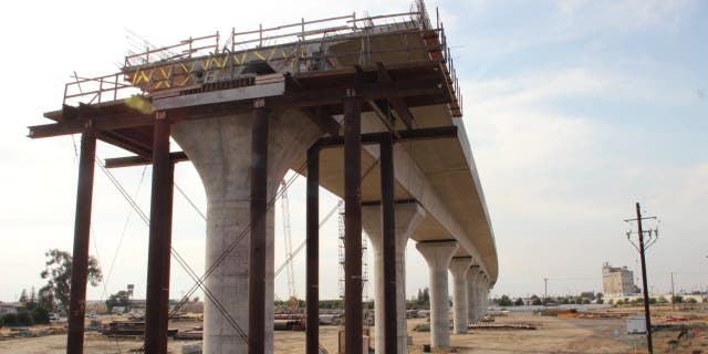 California's high-speed rail project, often referred to as the "train to nowhere," has a final cost estimate of $105 billion.