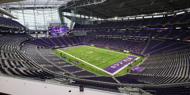 U.S. Bank Stadium on Aug. 7, 2021, in Minneapolis, Minnesota.