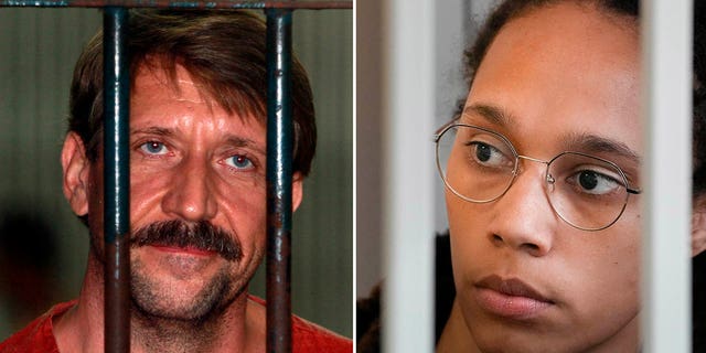 Viktor Bout, a suspected Russian arms dealer, and WNBA star Brittney Griner