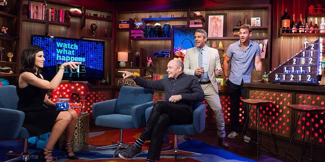 Andy Cohen accuses James Corden of copying his 'Watch What Happens Live' set 2 Andy Cohen claimed responsibility for filming Bravo "Watch What Happens Live with Andy Cohen" was the first late night set to have a bar.
