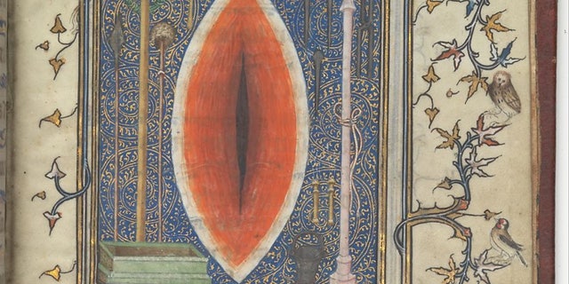 Heath said that in the 14th century Prayer Book of Bonne of Luxembourg, an isolated depiction of Jesus' side wound "takes on a decidedly vaginal appearance."