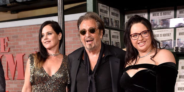 Al Pacino with daughter Olivia, right. 