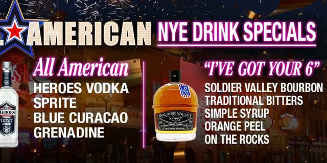 On "Fox and Friends Weekend," Wildhorse Saloon restaurant operations manager Stephen D’Amico revealed recipes for patriotic drinks to ring in the New Year of 2023.