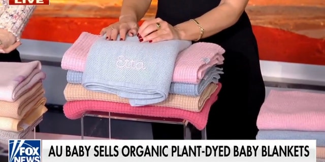 Alexandra Ulmer of AU Baby, based in Portland, Oregon, joined "Fox and Friends Weekend" to showcase the company's American-made products just in time for the holidays.