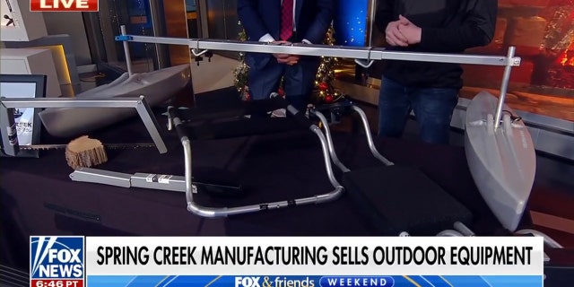 Grant Sega of Spring Creek Manufacturing joined "Fox and Friends Weekend" to showcase the company's American-made products.