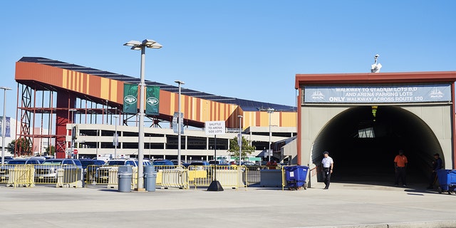 The ramp for the American Dream complex indoor ski slope in East Rutherford, New Jersey, U.S., on Thursday, Aug. 29, 2019.