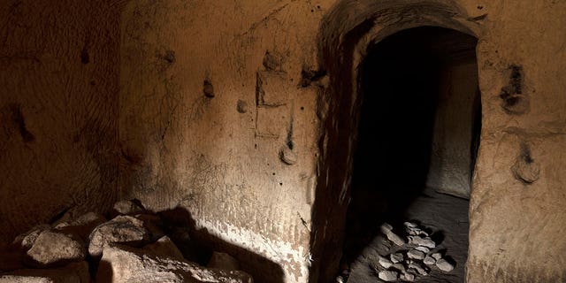 The Jewish burial cave complex associated with Jesus’ midwife Salome is under excavation in southwest Jerusalem. Archaeologists are exploring the cave’s forecourt.