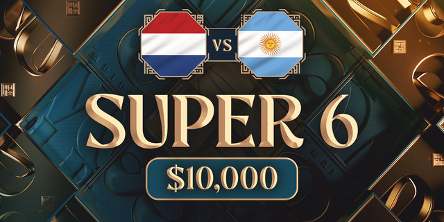 FOX Bet Super 6 is a free-to-play contest where you pick six different outcomes from the marquee matchup between the Netherlands and Argentina for a chance to win $10,000.