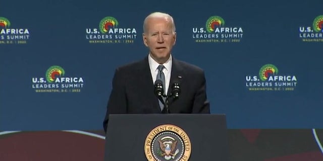 President Biden speaks at the U.S.-Africa Leaders Summit