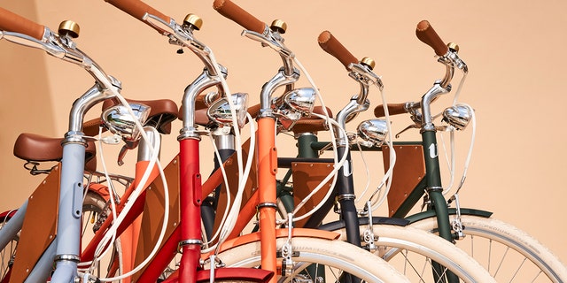 These environmentally-friendly e-bikes are designed by Vela Bikes.