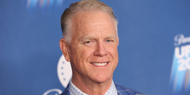 Boomer Esiason asiste a Paramount Upfront 2022 en 666 Madison Ave.  el 18 de mayo de 2022 en Nueva York.