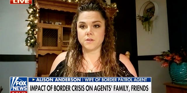 Alison Anderson, wife of a Border Patrol agent, said agents "used to have an identity at work. They loved their careers." Yet now, she said, they're exposed to so much and are rendered "powerless" by the current administration.