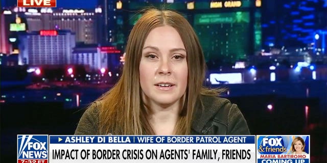 Ashley Di Bella is the wife of a Border Patrol agent. She said that when the agents come home after work, "the only thing they can think of is what if their kids were going through" the issues they saw at the border.
