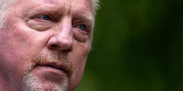 Former tennis player Boris Becker arrives at Southwark Crown Court, London, England on April 29, 2022.
