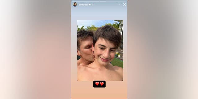 La deuxième histoire Instagram de Tom Brady de vendredi