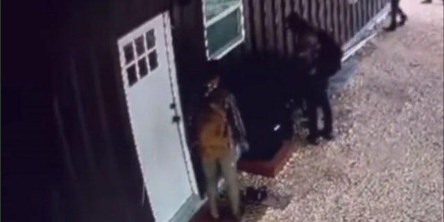 Video shows an attempted break-in at a Texas ranch house near the border.