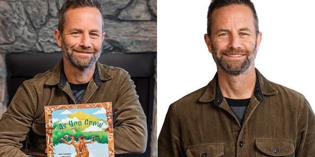 Kirk Cameron pictured with his new children's book. Said Trent Talbot, CEO of Brave Books, "We messaged these libraries asking to ‘schedule a story hour.’ Any sane person would take that as scheduling space."