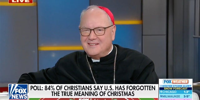 Cardinal Timothy Dolan of the Archdiocese New York appeared on "Fox and Friends" on Wednesday to discuss the true meaning of Christmas, saying, "This is the darkest time of year, so we have Christmas: The birth of the light of the world, Jesus, reveals himself."