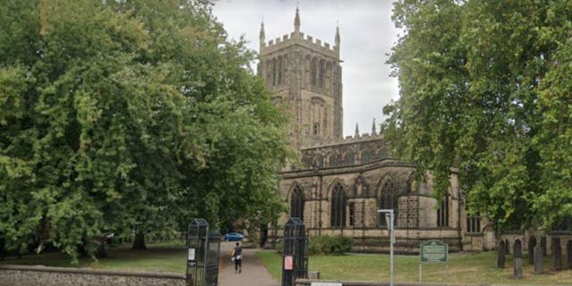 All Saints with Holy Trinity Church in Loughborough, Leicestershire, England.