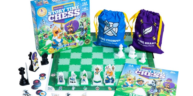 This highly interactive game of chess by Story Time Chess will help teach the basic strategies of the game in a fun and innovative way.