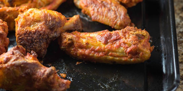 wings cooking