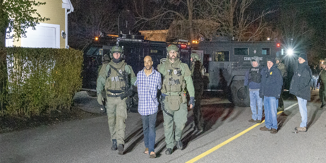 Buckley was arrested at his home after an hours-long stand-off with police. 
