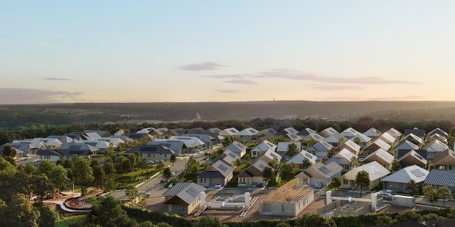 ICON 3D neighborhood concept rendering