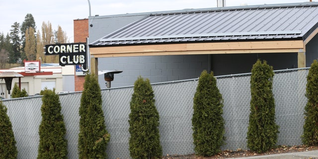 The Corner Club in Moscow, Idaho, seen from across the street in late November 2022. The bar is where two of the four University of Idaho students killed on Nov. 13 spent much of their evening before a shocking attack in their off-campus rental house.
